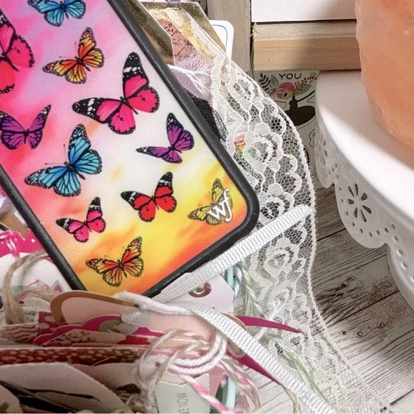 Wildflower iPhone 8 Antonio Garza Butterfly Print Cell Phone Accessory Case - Picture 2 of 5